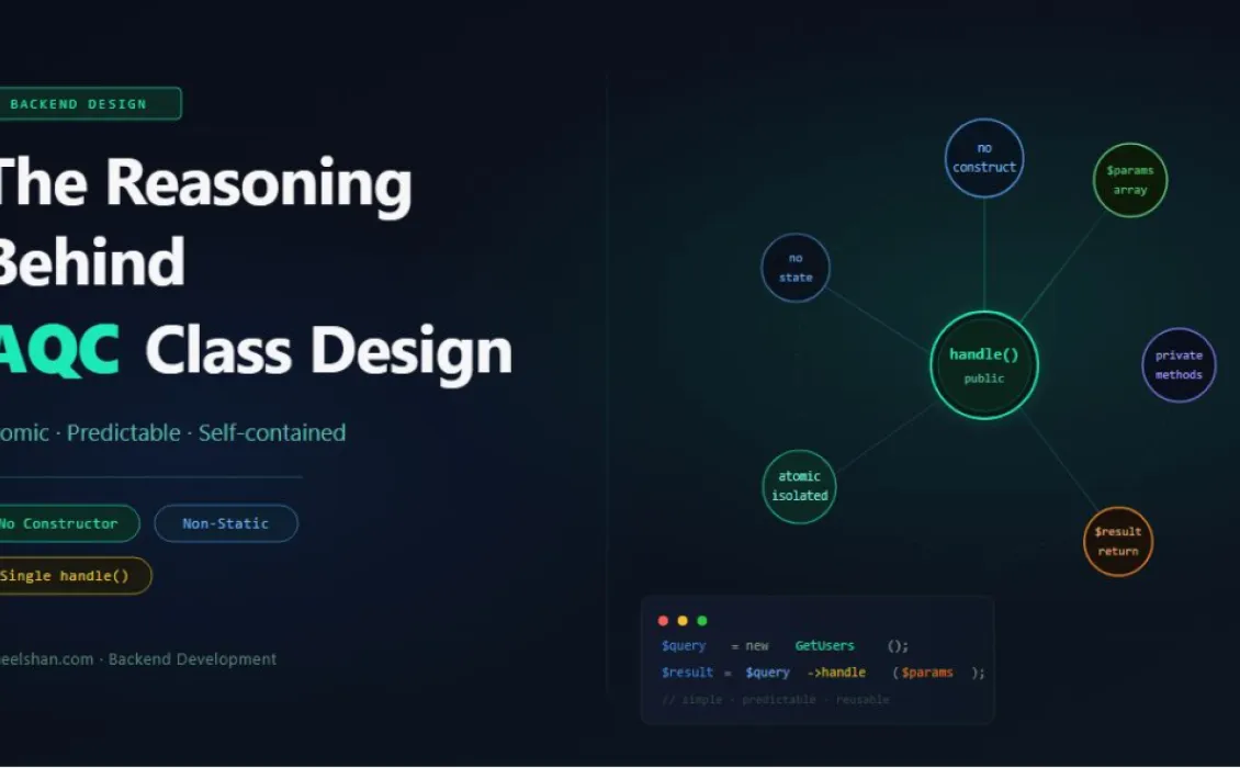 The Reasoning Behind AQC Class Design Choices