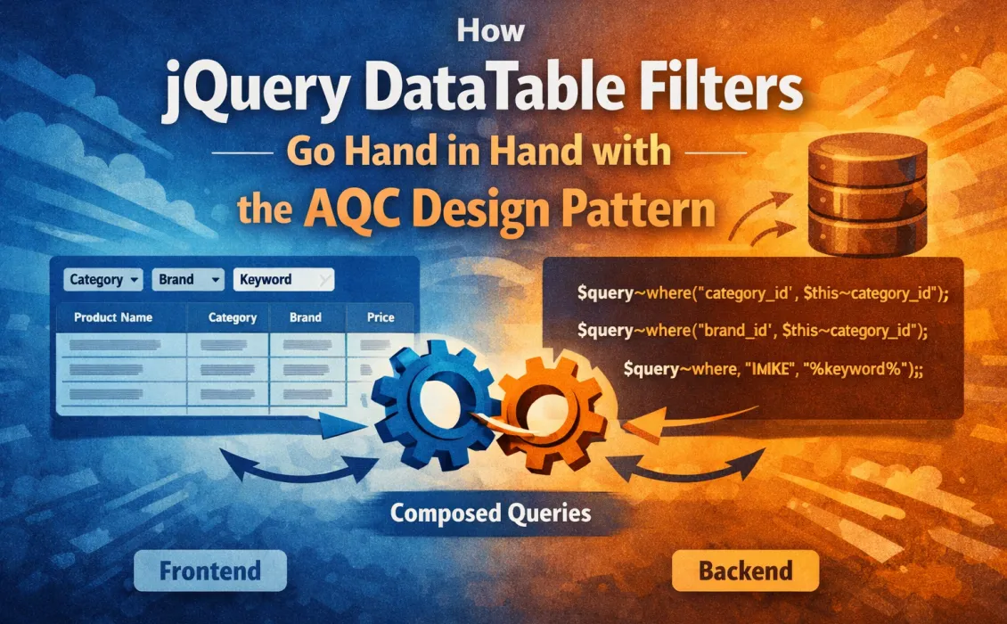 Composing Clean API Queries with jQuery DataTables and Atomic Query Construction
