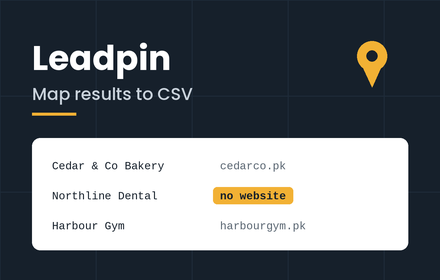 Leadpin